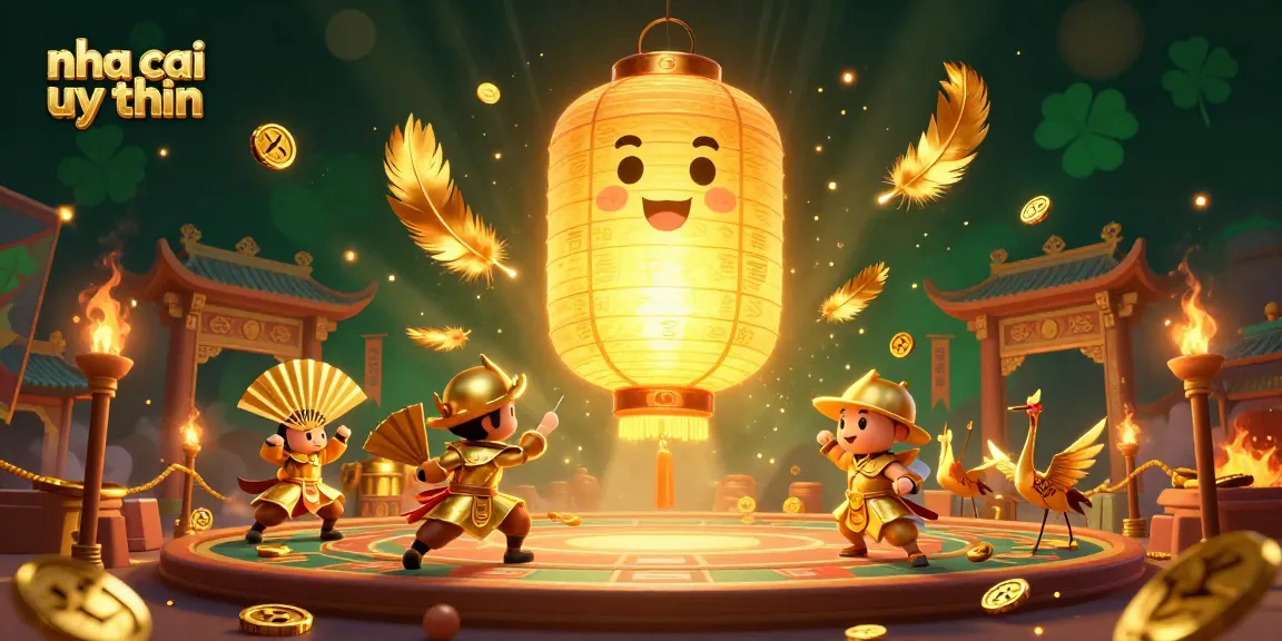 Join the fun at nha cai uy tin with vibrant casino games and winning symbols in a magical night atmosphere.