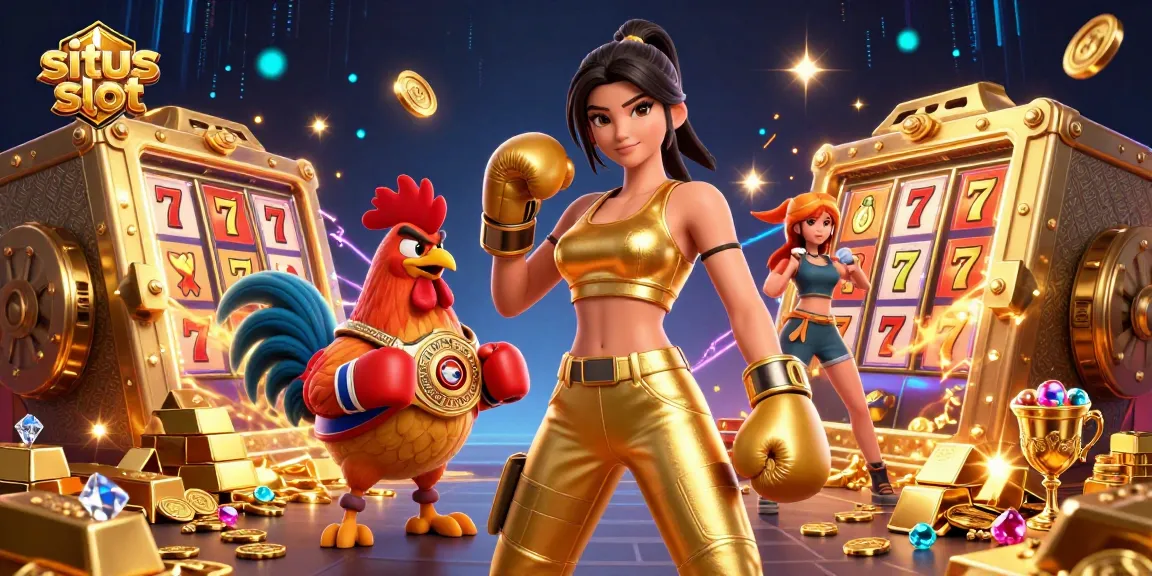 Experience thrilling victories as you play situs slot with dynamic slot reels and gems flying around!