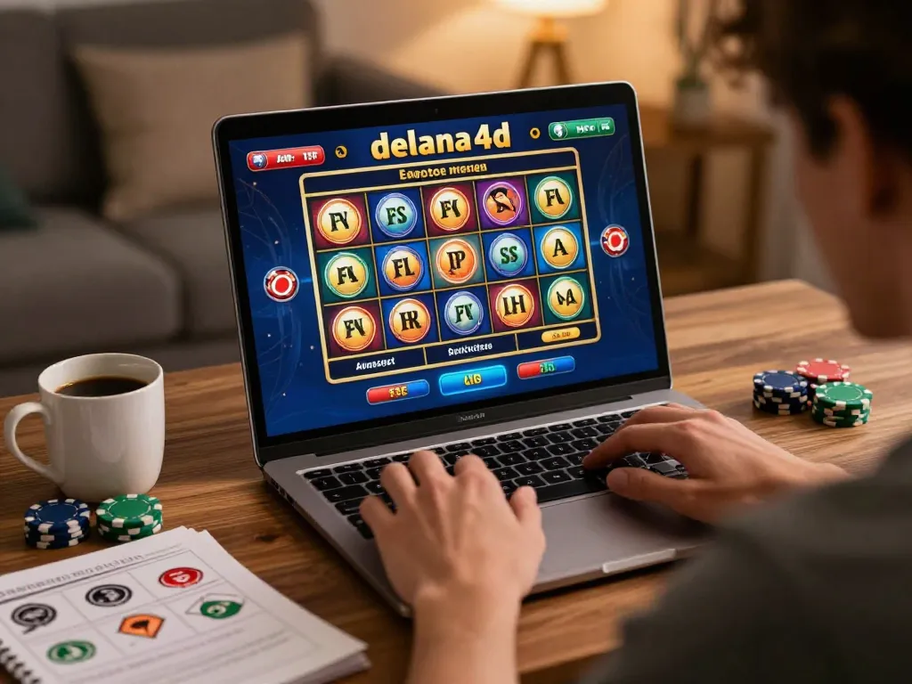 Permainan slot online yang menarik di platform alternatif deluna4d dalam suasana rumah yang nyaman.