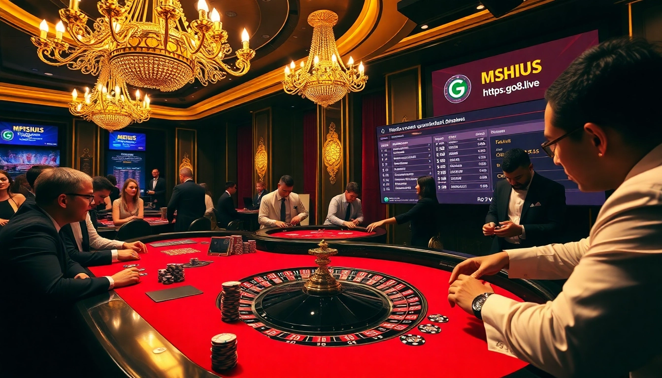 Experience the thrill of live gaming at https://go8.live/ with vibrant roulette and poker action.