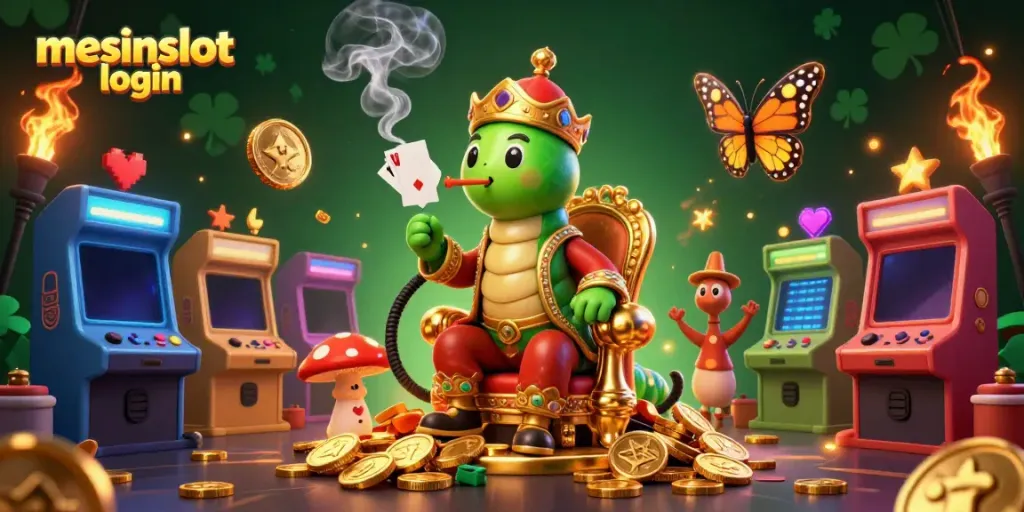 Engage with the thrilling gameplay at MESINSLOT LOGIN featuring dynamic casino elements.