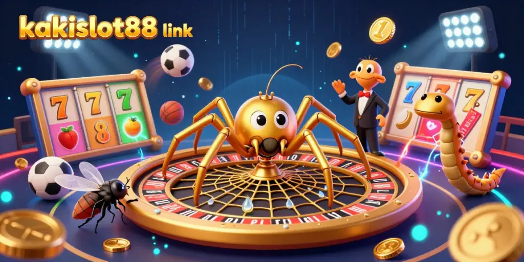Temukan peluang menang dengan kakislot88 link di permainan slot menarik yang dipenuhi simbol keberuntungan.