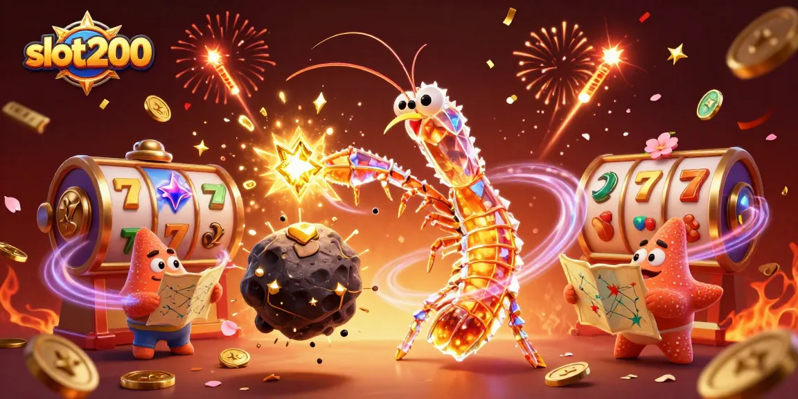 Slot200 menghadirkan ilustrasi menarik slot online dengan karakter yang dinamis dan elemen permainan yang kaya.
