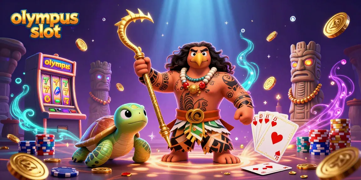 Mainkan olympus slot dan rasakan keseruan dengan pemimpin dewa dan karakter lucu dalam ilustrasi 3D ini.