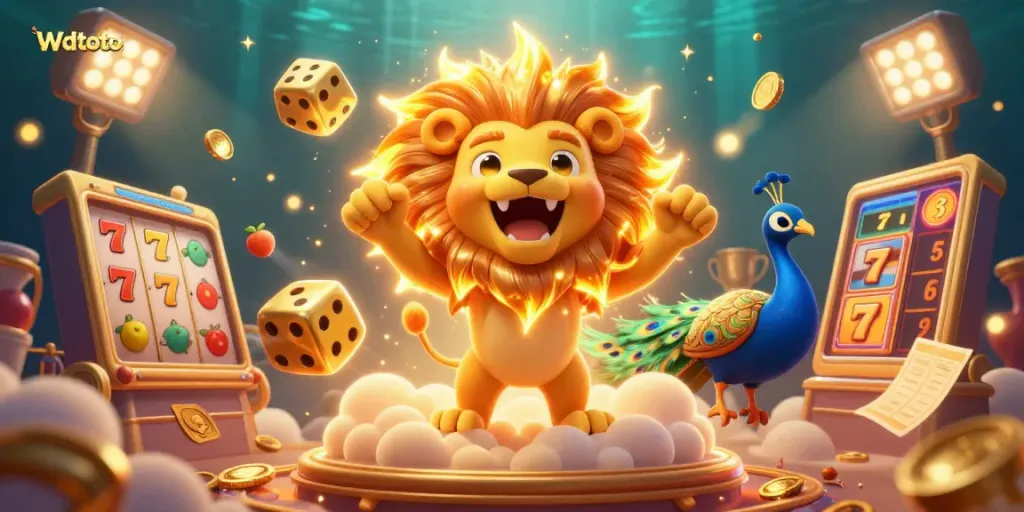 Wdtoto menawarkan penggila jackpot dalam gambar ilustrasi kasino 3D yang memikat.